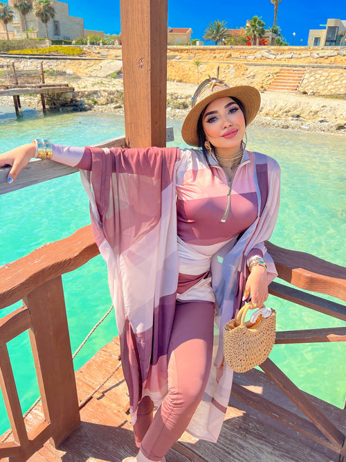 Brown bumb swimsuit