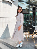 Mini stripped dress